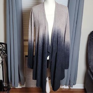 Barefoot Dreams Bamboo Chic Lite Calypso Wrap Ombre Cardigan S/M Style 436